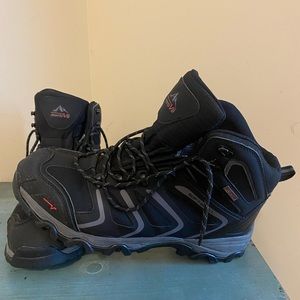 NORTIV 8 Men's Ankle High Waterproof Hiking Boots